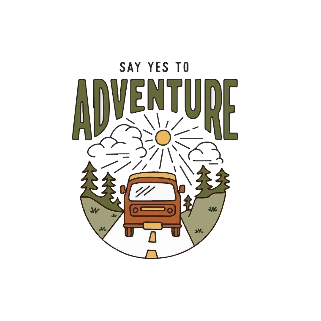 Say Yes To Adventure Sticker